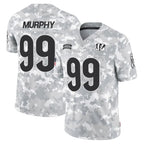 Johmsee C.Bengals #99 Myles Murphy Player Arctic Camo Salute to Service Limited Stitched Jerseys
