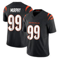 Johmsee C.Bengals #99 Myles Murphy Player Black Vapor F.U.S.E. Limited Home Game Stitched Jerseys