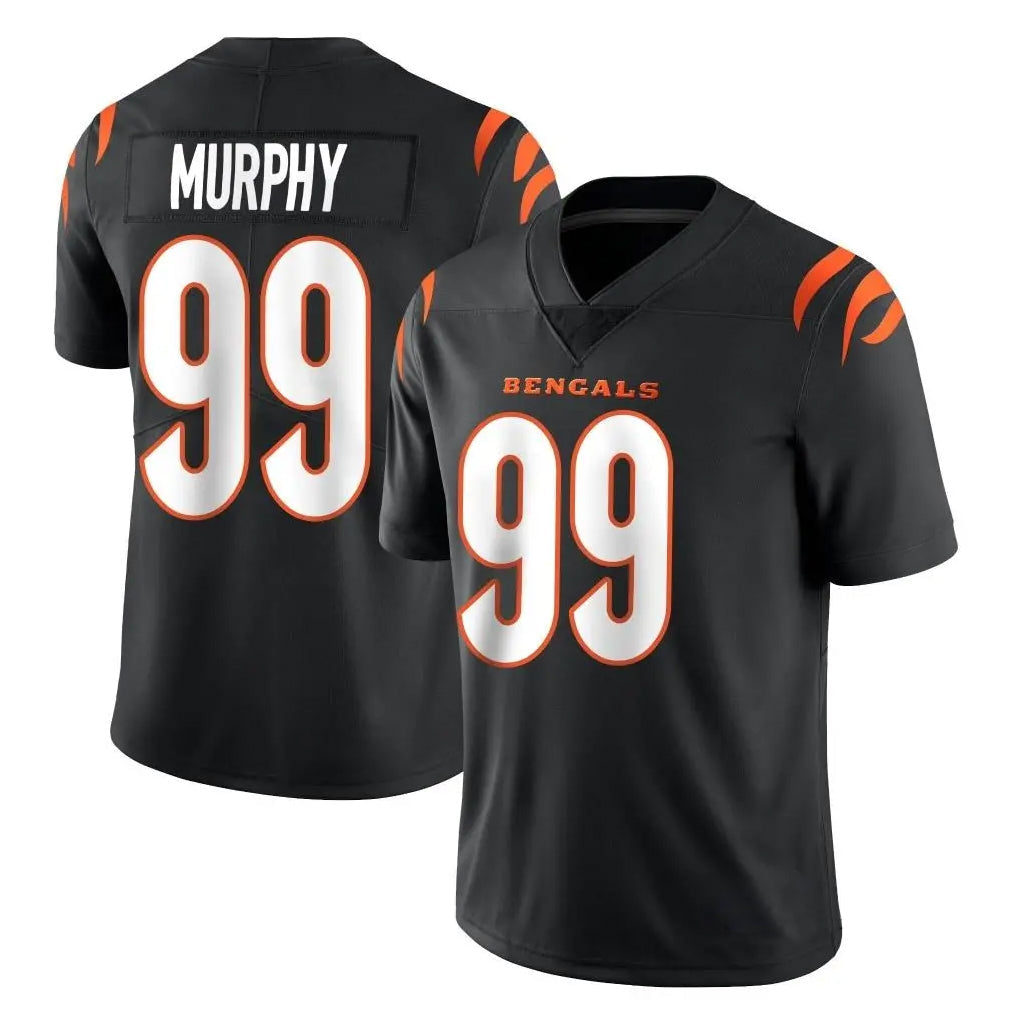 Johmsee C.Bengals #99 Myles Murphy Player Black Vapor Untouchable Limited Home Game Stitched Jerseys