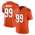 Johmsee C.Bengals #99 Myles Murphy Player Orange Vapor Untouchable Limited Home Game Stitched Jerseys