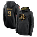 Johmsee C.Bengals #9 Joe Burrow Player Black Salute to Service Pullover Hoodies Limited Stitched Jerseys