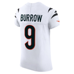 Johmsee C.Bengals #9 Joe Burrow White Vapor F.U.S.E. Elite Stitched Jerseys