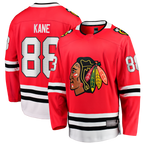 Johmsee C.Blackhawks #88 Patrick Kane Red Home Breakaway Jerseys