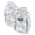 Johmsee C.Browns Arctic Camo Salute to Service Hoodies Limited Game Blank Player Stitched Jerseys