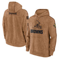 Johmsee C.Browns Brown Salute to Service Pullover Hoodie Limited Blank Player Stitched Jerseys