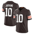 Johmsee C.Browns #10 Quinshon Judkins Player Brown Color Vapor Untouchable Limited Home Game Stitched Jerseys