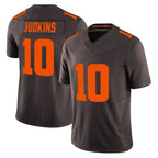 Johmsee C.Browns #10 Quinshon Judkins Player Brown Limited Vapor F.U.S.E. Alternate Game Stitched Jerseys