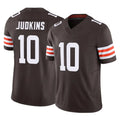 Johmsee C.Browns #10 Quinshon Judkins Player Brown Vapor F.U.S.E. Limited Home Game Stitched Jerseys