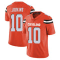 Johmsee C.Browns #10 Quinshon Judkins Player Orange Alternate Vapor Untouchable Limited Home Game Stitched Jerseys