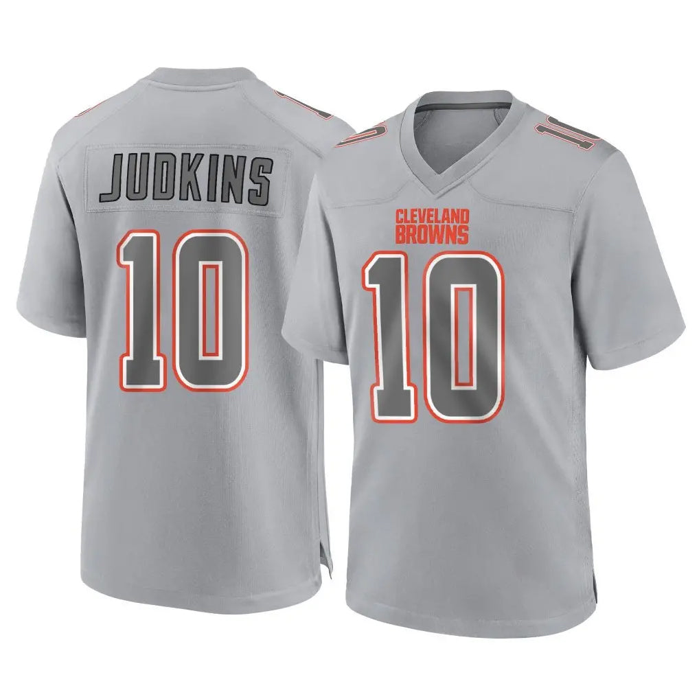 Johmsee C.Browns #10 Quinshon Judkinst Player Gray Atmosphere Fashion Game Stitched Jerseys