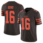 Johmsee C.Browns #16 Isaiah Bond Player Brown Vapor Limited Stitched Jerseys