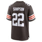 C.Browns #22 Dylan Sampson Brown Team Game Stitched American Football Jerseys