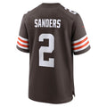 Johmsee C.Browns #2 Shedeur Sanders Brown Game Stitched Jerseys