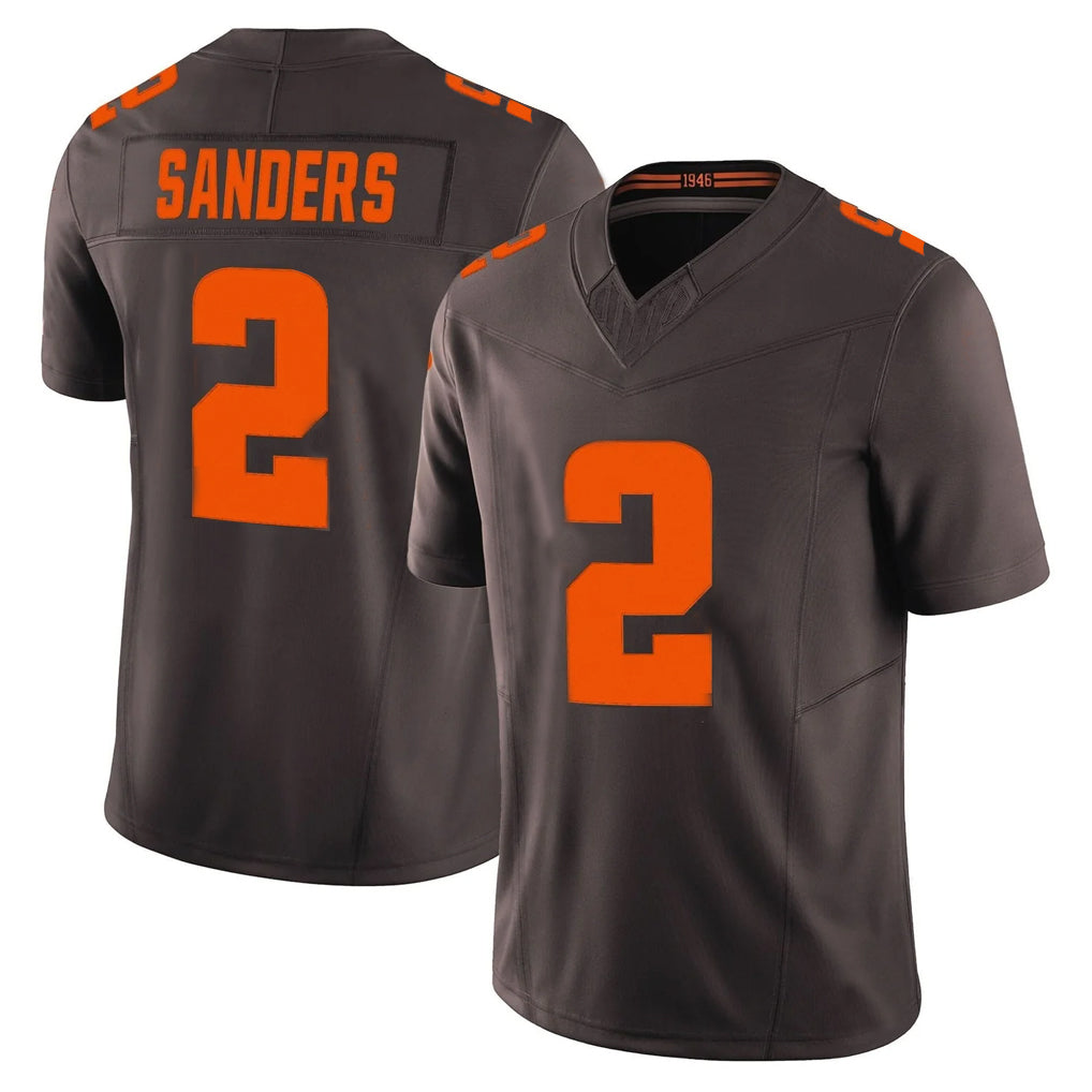 Johmsee C.Browns #2 Shedeur Sanders Player Brown Limited Vapor F.U.S.E. Alternate Game Stitched Jerseys