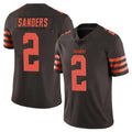 Johmsee C.Browns #2 Shedeur Sanders Player Browns Color Rush Limited Home Game Stitched Jerseys