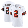 Johmsee C.Browns #2 Shedeur Sanders Player White Alternate Home Game Stitched Jerseys