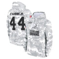 Johmsee C.Browns #44 Harold Fannin Jr. Player Arctic Camo Salute to Service Hoodies Limited Game Stitched Jerseys