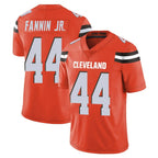 Johmsee C.Browns #44 Harold Fannin Jr. Player Orange Alternate Vapor Untouchable Limited Home Game Stitched Jerseys