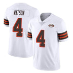 Johmsee C.Browns #4 Deshaun Watson Player White Limited  Vapor 1946 Collection Alternate Game Stitched Jerseys