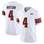 Johmsee C.Browns #4 Deshaun Watson Player White Limited Vapor F.U.S.E. Alternate Game Stitched Jerseys