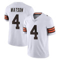 Johmsee C.Browns #4 Deshaun Watson Player White Vapor Untouchable Limited Home Game Stitched Jerseys