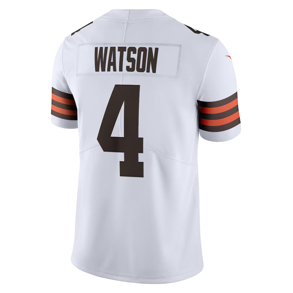 Johmsee C.Browns #4 Deshaun Watson White 2020 Vapor Limited Stitched Jerseys