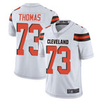 Johmsee C.Browns #73 Joe Thomas Player White Vapor Limited Home Game Stitched Jerseys