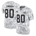 Johmsee C.Browns #80 Jamari Thrash Player Arctic Camo Salute to Service Limited Home Game Stitched Jerseys