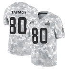 Johmsee C.Browns #80 Jamari Thrash Player Arctic Camo Salute to Service Limited Home Game Stitched Jerseys