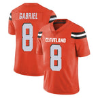 Johmsee C.Browns #8 Dillon Gabriel Player Orange Alternate Vapor Untouchable Limited Home Game Stitched Jerseys