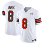 Johmsee C.Browns #8 Dillon Gabriel Player White Limited Vapor F.U.S.E. Alternate Game Stitched Jerseys