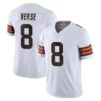 Johmsee C.Browns #8 Jared Verse Player White Vapor F.U.S.E. Limited Home Game Stitched Jerseys