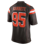 Johmsee C.Browns #95 Myles Garrett Player Brown Game Stitched Jerseys