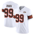 Johmsee C.Browns #99 Julian Okwara Player White Limited  Vapor 1946 Collection Alternate Game Stitched Jerseys