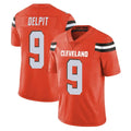 Johmsee C.Browns #9 Grant Delpit Player Orange Alternate Vapor Untouchable Limited Home Game Stitched Jerseys