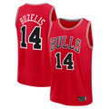 Johmsee C.Bulls #14 Matas Buzelis Red Fast Break Replica Player Jerseys - Icon Edition