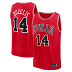 Johmsee C.Bulls #14 Matas Buzelis Red Fast Break Replica Player Jerseys - Icon Edition