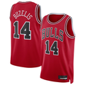 Johmsee C.Bulls #14 Matas Buzelis Red Swingman Player Jerseys - Icon Edition