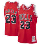 Johmsee C.Bulls #23 Michael Jordan Mitchell & Ness Scarlet 1997-98 Hardwood Classics Authentic Jerseys