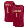 Johmsee C.Cavaliers #1 James Harden  Wine Fast Break Replica Jerseys - Icon Edition