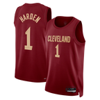 Johmsee C.Cavaliers #1 James Harden Wine Swingman Jerseys - Icon Edition