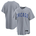 Johmsee C.Cubs Gray Game Home Blank Player Stitched Jerseys