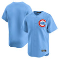 Johmsee C.Cubs Light Blue Limited Home Blank Player Stitched Jerseys