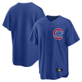 Johmsee C.Cubs Royal Home Game Blank Player Stitched Jerseys