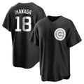 Johmsee C.Cubs #18 Shota Imanaga Player Black Game Stitched Jerseys