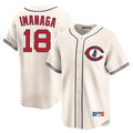Johmsee C.Cubs #18 Shota Imanaga Player Cream Field of Dreams Limited Home Game Stitched Jerseys