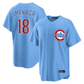 Johmsee C.Cubs #18 Shota Imanaga Player Light Blue Home Game Stitched Jerseys