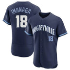 Johmsee C.Cubs #18 Shota Imanaga Player Navy City Connect Limited Elite Home Stitched Jerseys