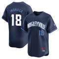 Johmsee C.Cubs #18 Shota Imanaga Player Navy City Connect Limited Home Stitched Jerseys