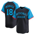 Johmsee C.Cubs #18 Shota Imanaga Player Navy National League All-Star Limited Home Stitched Jerseys